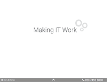 Tablet Screenshot of managednetworks.co.uk